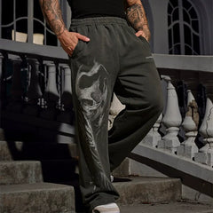 YoungLA Acid Wash Casual Training Sweatpants – Vintage Wash Olive Edition