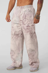 YOUNGLA Men's Relaxed Fit 3D Digital Tree Camo Sweatpants