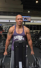 YoungLA Purple Legion Winged Skull Stringer