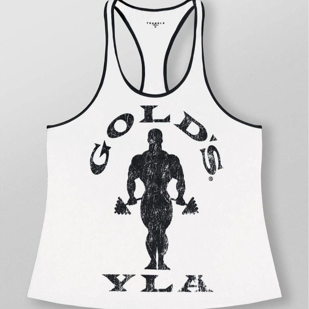 YoungLA Heather Grey Gothic Ink Stringer