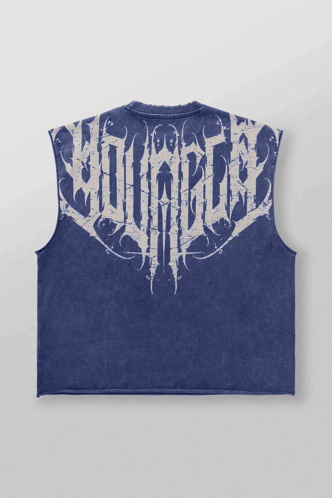 YoungLA Indigo Vintage Gothic Muscle Tee