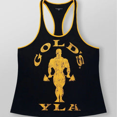 YoungLA x Gold's Gym Black OG Pose Tank